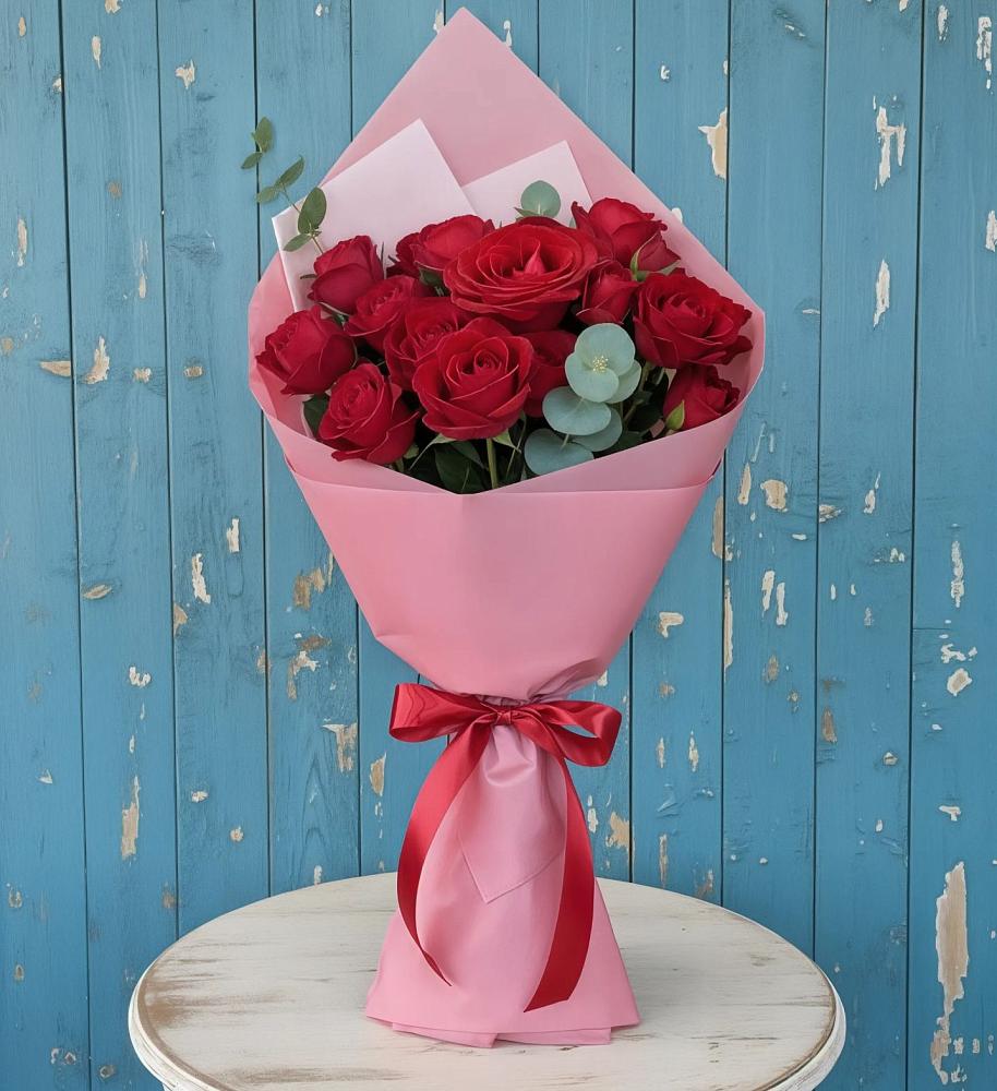 Букет цветов из: Розы в Спасске Кемеровской области