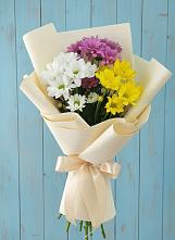 Букет цветов из:  Хризантемы #REPLACE_PRED# Спасске Кемеровской области