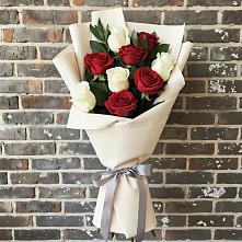 Букет цветов из:  Розы в Спасске Кемеровской области