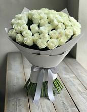 Букет 35 Белых роз #REPLACE_PRED# Спасске Кемеровской области