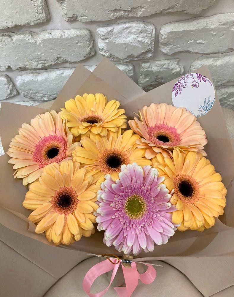 Букет цветов из: Герберы в Спасске Кемеровской области