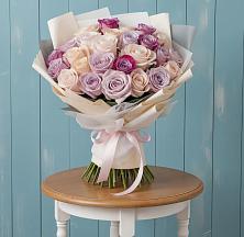 Букет цветов из:  Розы в Спасске Кемеровской области