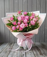 Букет Розовый кустик в Спасске Кемеровской области