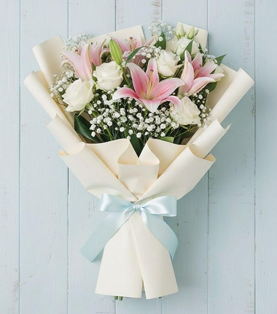 Букет цветов из: Лилии в Спасске Кемеровской области