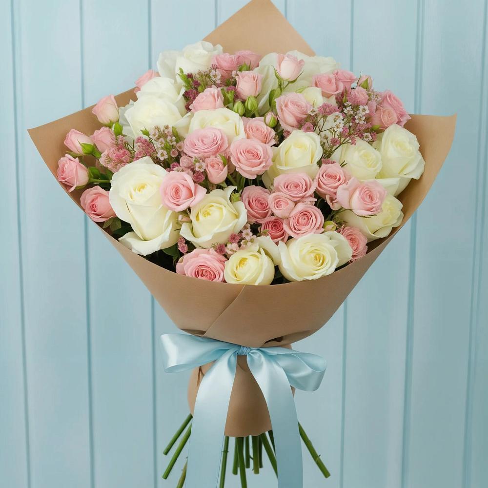 Букет цветов из: Розы в Спасске Кемеровской области