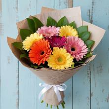 Букет цветов из:  Герберы в Спасске Кемеровской области