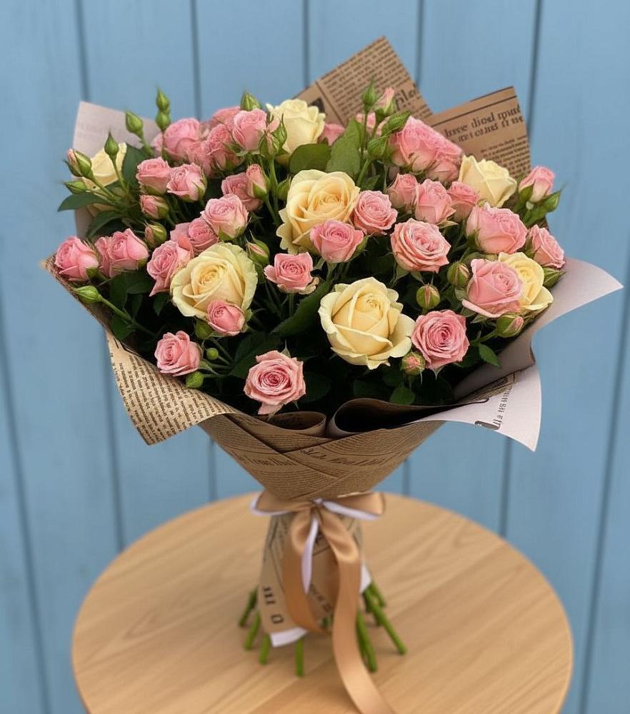 Букет цветов из: Розы в Спасске Кемеровской области