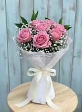 Букет цветов из:  Розы в Спасске Кемеровской области