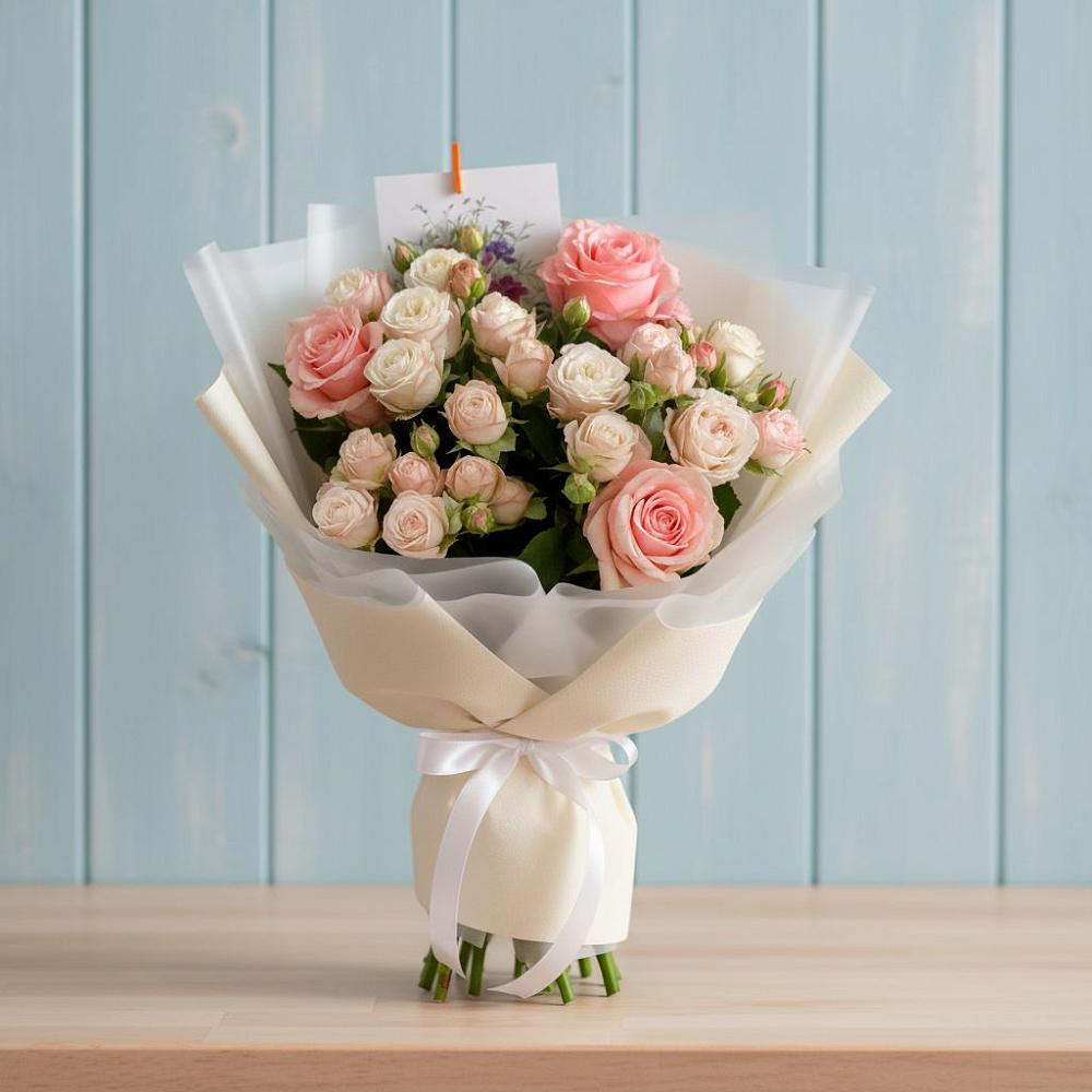 Букет цветов из: Розы в Спасске Кемеровской области