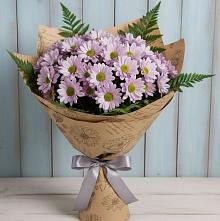 Букет цветов из:  Хризантемы #REPLACE_PRED# Спасске Кемеровской области