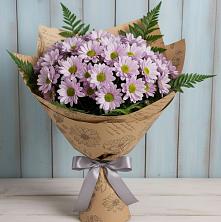 Букет цветов из:  Хризантемы в Спасске Кемеровской области