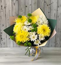 Букет цветов из:  Хризантемы в Спасске Кемеровской области