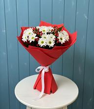 Букет цветов из:  Хризантемы в Спасске Кемеровской области