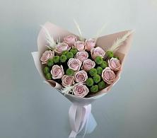 Букет цветов из:  Розы и Хризантемы в Спасске Кемеровской области