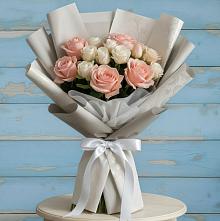 Букет цветов из:  Розы #REPLACE_PRED# Спасске Кемеровской области