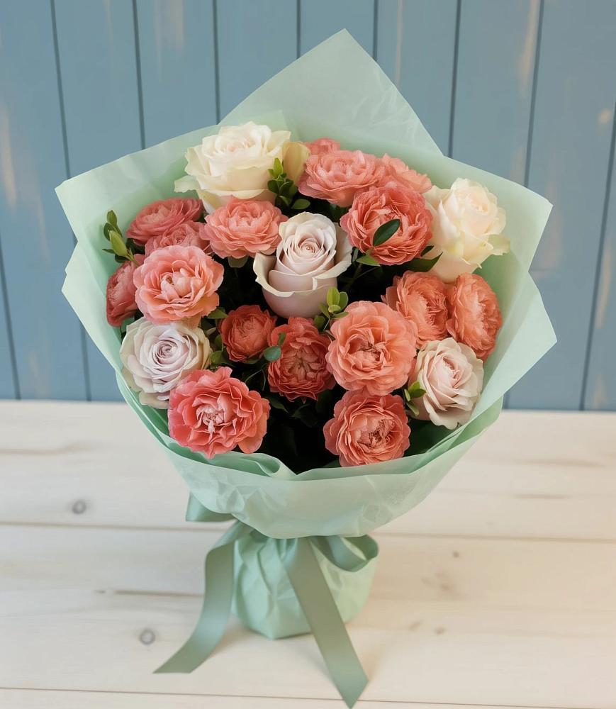 Букет цветов из: Розы в Спасске Кемеровской области