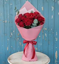 Букет цветов из:  Розы в Спасске Кемеровской области