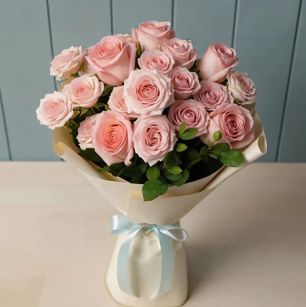 Букет Розовый шарм в Спасске Кемеровской области