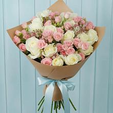 Букет цветов из:  Розы в Спасске Кемеровской области