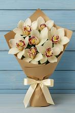 Букет цветов из:  Орхидеи и Розы в Спасске Кемеровской области